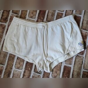 PINK Victoria's Secret Cream Athletic Shorts